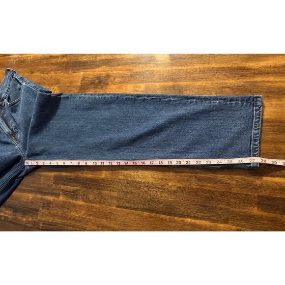 Everlane Women’s 26 x 28 Way High Jean Straight Leg Jean Organic Cotton Denim - Picture 11 of 12